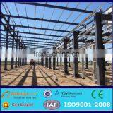China Large Span Stainless Steel Frame Prefabricated Warehouse Workshop Plant thumbnail-1
