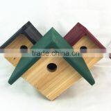 Simple Small Wooden Bird's Nest,FSC Wood Bird House thumbnail-1