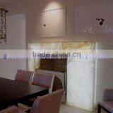MODERN BACKLIT ONYX FIREPLACES thumbnail-1