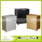 Veneer Wood Laundry Hampers thumbnail-1