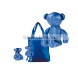 Promotional foldable laminated polyester bear bag