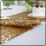 Popular Gold Sequin Table Runner for Party/Wedding Decoration thumbnail-4