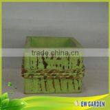 Newgarden High Grade Rectangular Cheap Wooden Flower Pot Stands thumbnail-3