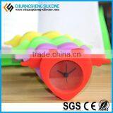 Angel Wings Shape Clock, Silicone Clock, OEM Clock