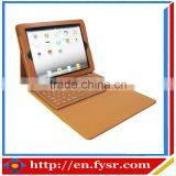 Leather Tablet Cover With Silicone Bluetooth Keyboard thumbnail-1