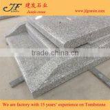 Polished Grey Granite Tombstone And Monument With Classic Design thumbnail-4