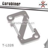 Lucky 2015 Hot Sales Newest Letters Shaped Stainless Steel Keychain Promotion thumbnail-1