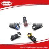 3 in 1 Universal Mobile Phone Camera Lens ,Fish Eye Lens/Macro Lens/Wide Angel Lens,cell Phone Camera Lens thumbnail-2