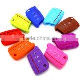 Best Price Custom Car Key Shell Silicone Car Key Cover for VW Golf 7 thumbnail-5
