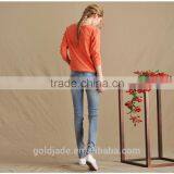 Ladies Jeans Top Design Elegant Slim Fit Skinny Pencil Jeans Denim Jeans Women thumbnail-4