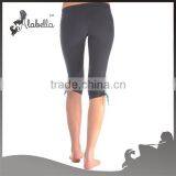 Custom Ladies' Capri Fashion Wholesale Capri Yoga Pants thumbnail-3