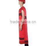 Adult Men's Red Crayon Costume thumbnail-2