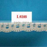 machine crochet cotton lace trim