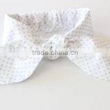 Boutique New Style Accessories Baby Pink Polka Dot Headbands for Little Girl thumbnail-5