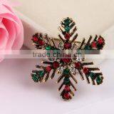 Zm53215a Christmas Snow Brooch Fashion Christmas Decorate Jewelry Snow Crystal Accessory thumbnail-3