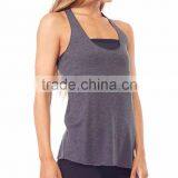 New Fashionable Breathable Organic Yoga Stringer Vest thumbnail-6