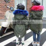 2016 Hot Sales Europe Style Real Fox Fur Collar With Duck Feather Winter Warm Overcoat thumbnail-1