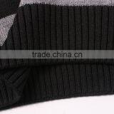 V Neck Pullover Stripe Korean Sweater Knitting Pattern thumbnail-5