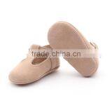 BSCI Factory 10 Years Manufacturer Top Selling Leather Baby Shoes thumbnail-2