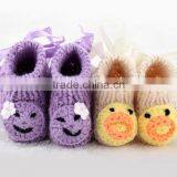 Wholesale Hot Sale Cute Animal Baby Crochet Shoes thumbnail-1