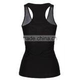 Polyester Tank Top Backless With Spandex Printed Black Size:Free Size Sold By PC thumbnail-3