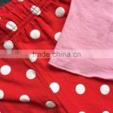 2016 Girls Clothes Valentine's Day "Love" Leopard Kids Clothes Red Dot Pants Kids Girls Clothing With Matching Accessories thumbnail-2