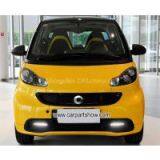Smart Fortwo 2012-2014 DRL LED Daytime Running Lights Car Headlights Fog Lamp Cover thumbnail-1