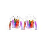 Ladies Fashion Cotton Digital Printing T Shirt thumbnail-3