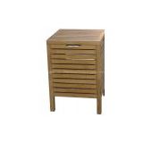 Wood storage stool SHB-060-P