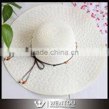 Wholesale Ladies Fashion Straw Sun Hat thumbnail-2