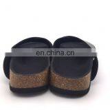 Wholesale Birken Cork Sandal Leather Stock Slippers Mens Oxford Slipper thumbnail-3