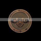 Gift Used Engraved Logo Souvenir Gold Coin thumbnail-6