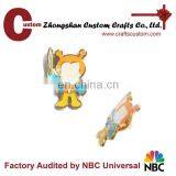 Wholesale Custom Metal Funny Magnetic Cartoon Lapel Pins With Various Logo Designs thumbnail-5