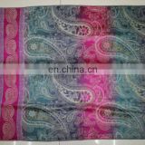 bandanna jacquard pashmina shawl lady's scarf 180*70cm with fringe