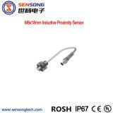 M8 18mm Flush Stainless Steel Body Inductive Proximity Sensors 24VDC NPN PNP NO NC Cylindrical Pigtail