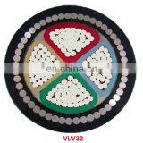 VLV VLV22 VLV32 0.6/1KV Aluminum Cores PVC Insulation PVC Sheath Electrical Power Cable