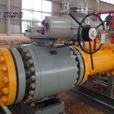 API6D Remote Automatic Electric or Motor Operated Control Trunnion Mounted Ball Valve thumbnail-1