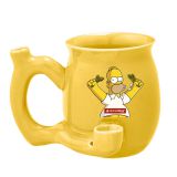 Manufacturers drinkware Mugs Wholesale custom tobacco mug ceramic smoking pipe mug