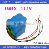 Rechargeable Li-ion Battery 18650 11.1v 4400mAh for Mini Projector thumbnail-1