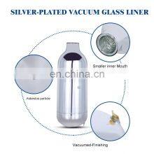Portable Hiking Gint Double Wall Insulated Vacuum Flask Glass Bottle Refill Glass Water Bottle Liner thumbnail-4