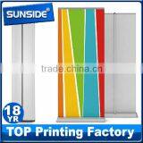 Hot Sale Aluminum Luxury Retractable Roll up Banner Stand Wide Base Roll Up-qt thumbnail-1
