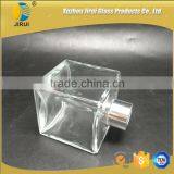 200ml Clear Square Glass Diffuser Bottles thumbnail-3