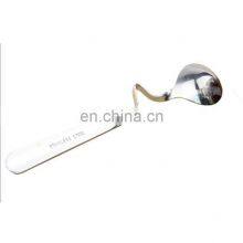 New Design Bent Curved Handle Stainless Steel Spoons