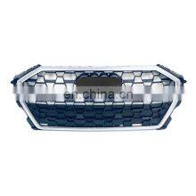 Grill for Audi Q3 SQ3 Honeycomb Grill for Audi Q3 SQ3 Car Accessories Front Grill for Audi Q3 SQ3 RSQ3 2020 2021 2022 thumbnail-4