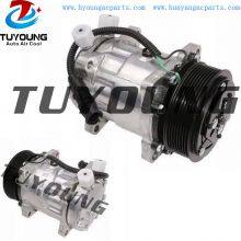 TUYOUNG Sanden SD7H15 auto ac compressor for John Deere Kopie Liebherr Excavator AT196780  5700334