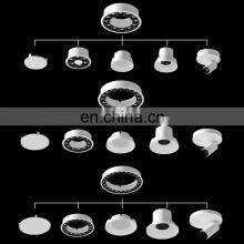 ALLWAY Manufacturer Price Circular Ceiling Recessed 8w 15w 20w 30w Led Downlight Spot Lights thumbnail-2