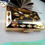 Metal Minaudiere Purses Boxes 8 Inch