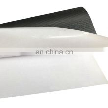 440g/13oz glossy frontlit PVC flex banner rolls (black back,cold lamination,300*500 18*12 )