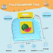 Cognitive Audible Flash Cards English Learning Flashcard Reader Talking Learning Machine for Boys And Girls thumbnail-5