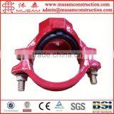 FM&UL Ductile Iron Grooved Pipe Fitting for Fire Fighting thumbnail-2